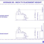 65 Inch Tv Wall Mount Height Calculator