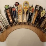 Beer Tap Handle Display Wall Mounted