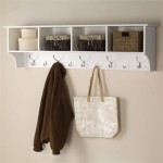 Coat Hook Rack Wall Mounted