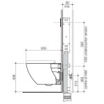 Dimensions Of Wall Mounted Toilet