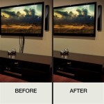 Hide Cables On Wall Mounted Tv