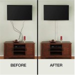 How To Hide Wires From Wall Mounted Tv