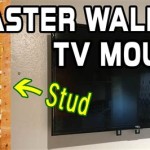 How To Mount A Tv On Plaster Wall