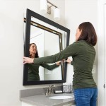 How To Mount Mirror To Wall