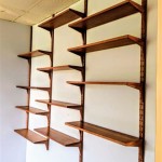 Mid Century Modern Wall Mounted Shelves