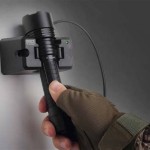 Rechargeable Flashlight With Wall Mount