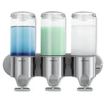 Simplehuman Triple Wall Mount Shower Pump