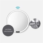 Simplehuman Wall Mount Mirror Rechargeable