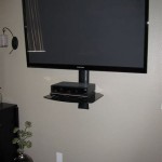 Tv Wall Mount With Shelf For Cable Box