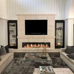 Tv Wall Mounted Above Fireplace