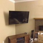 Tv Wall Mounted In Corner