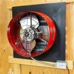 Wall Mount Attic Vent Fan