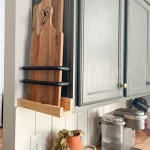 Wall Mount Cutting Board Holder