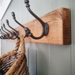 Wall Mounted Coat Rack Hooks