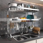 Wall Mounted Dish Rack Over Sink