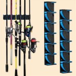 Wall Mounted Fishing Rod Holders