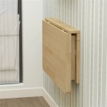 Wall Mounted Flip Down Laundry Folding Table