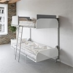 Wall Mounted Folding Bunk Bed