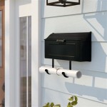 Wall Mounted Mailbox Outgoing Mail