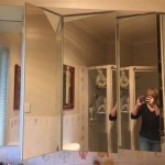 Wall Mounted Mirror To See Back Of Head