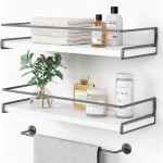 Wall Mounted Shelves For Bathroom