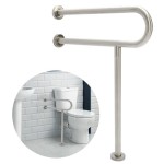 Wall Mounted Toilet Grab Bars