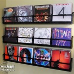 Wall Mounted Vinyl Record Storage